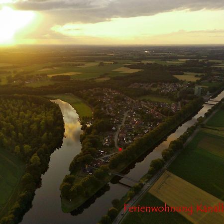 Ferienwohnung Kanalblick Fresenburg ภายนอก รูปภาพ